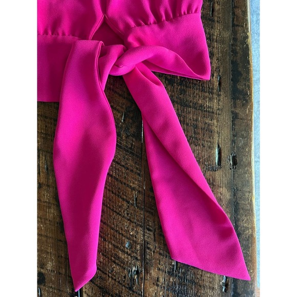 Trina Turk Womens XS Sleeveless Tie Hem Cocktail Top/Blouse - Picture 10 of 17